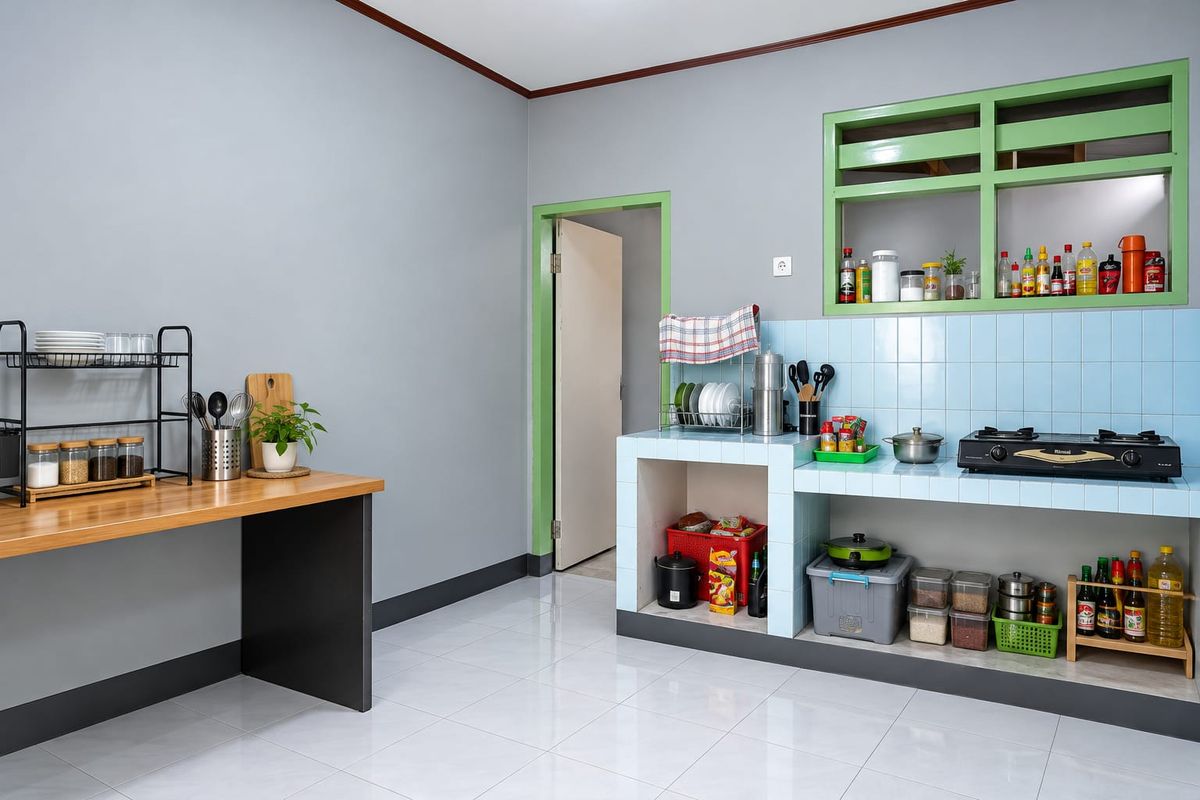 Kos Cemara Maguwo — pintu masuk kamar